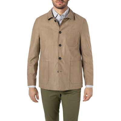 Bugatti Herren Sakko beige Mikrofaser beige 58 male Bugatti Herren Sakko beige Mikrofaser beige 58 male