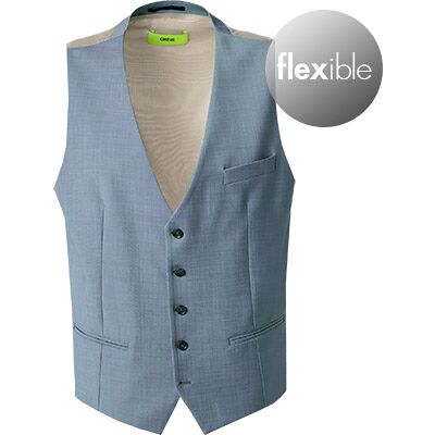CINQUE Herren Weste blau Schurwoll-Stretch blau 46 male CINQUE Herren Weste blau Schurwoll-Stretch blau 46 male