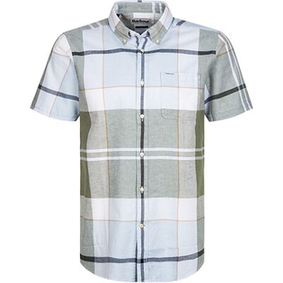 Barbour Herren Kurzarmhemd blau blau L male Barbour Herren Kurzarmhemd blau blau L male