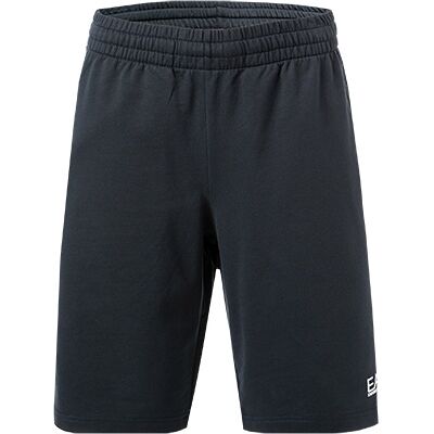 EA7 Herren Sweatshorts blau Baumwolle blau M male EA7 Herren Sweatshorts blau Baumwolle blau M male