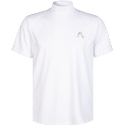 Alberto Golf Herren T-Shirt weiß Jersey weiß L male Alberto Golf Herren T-Shirt weiß Jersey weiß L male