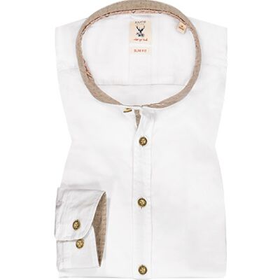 Pure Herren Hemd weiß Baumwoll-Stretch weiß L male Pure Herren Hemd weiß Baumwoll-Stretch weiß L male
