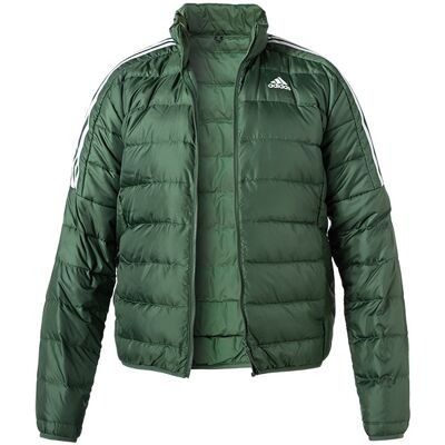 Adidas Sportswear Herren Daunenjacke grün Mikrofaser unifarben grün L male Adidas Sportswear Herren Daunenjacke grün Mikrofaser unifarben grün L male