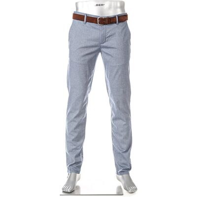 Alberto Herren Chino blau Baumwolle blau 42/34 male Alberto Herren Chino blau Baumwolle blau 42/34 male