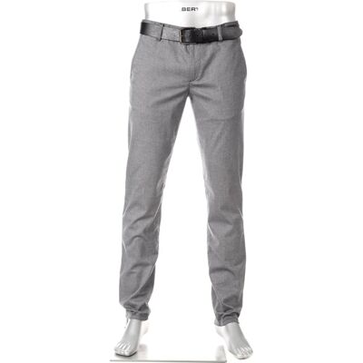 Alberto Herren Chino grau Baumwolle grau 35/36 male Alberto Herren Chino grau Baumwolle grau 35/36 male