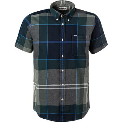 Barbour Herren Kurzarmhemd blau blau L male Barbour Herren Kurzarmhemd blau blau L male
