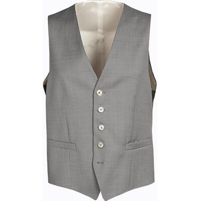 BALDESSARINI Herren Weste grau Schurwolle grau 54 male BALDESSARINI Herren Weste grau Schurwolle grau 54 male