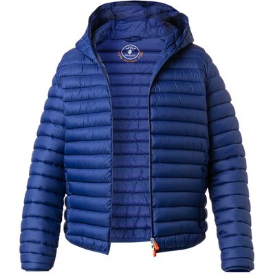 SAVE THE DUCK Herren Steppjacke blau Mikrofaser unifarben blau S male SAVE THE DUCK Herren Steppjacke blau Mikrofaser unifarben blau S male