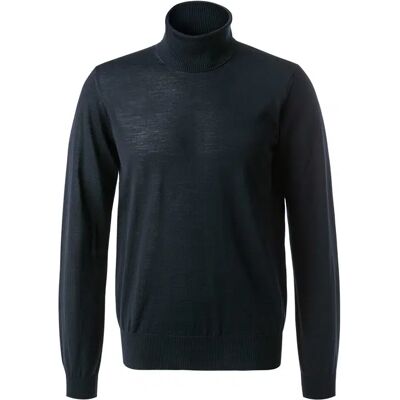 Giorgio Armani EMPORIO ARMANI Herren Rollkragenpullover blau Schurwolle unifarben blau 52 (L) male Giorgio Armani EMPORIO ARMANI Herren Rollkragenpullover blau Schurwolle unifarben blau 52 (L) male