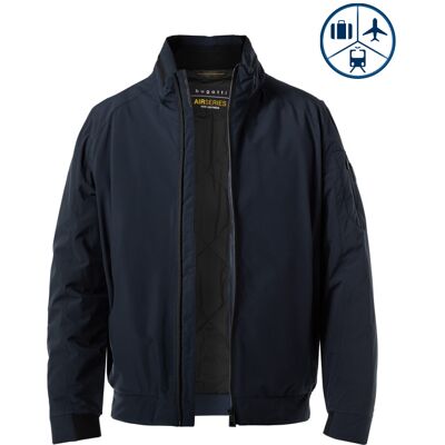 Bugatti Herren Blouson blau unifarben blau 56 (XXL) male Bugatti Herren Blouson blau unifarben blau 56 (XXL) male