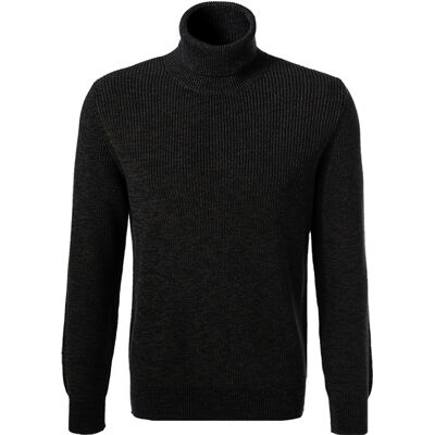 Marc O' Polo Rollkragenpullover blau Baumwolle unifarben blau XL male Marc O' Polo Rollkragenpullover blau Baumwolle unifarben blau XL male