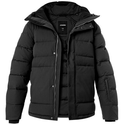 Schöffel Herren Steppjacke schwarz Mikrofaser unifarben schwarz 52 (L) male Schöffel Herren Steppjacke schwarz Mikrofaser unifarben schwarz 52 (L) male