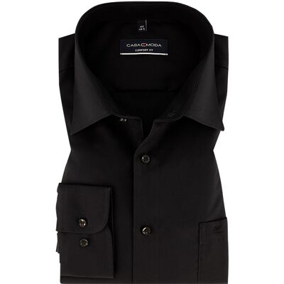 CasaModa Herren Hemd schwarz EL schwarz 54 male CasaModa Herren Hemd schwarz EL schwarz 54 male