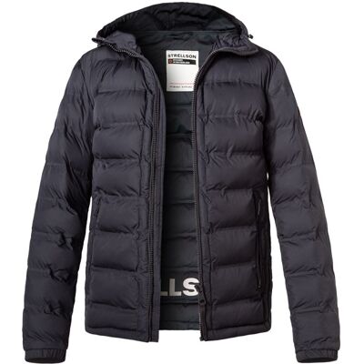 Strellson Herren Steppjacke blau Mikrofaser blau 48 (S) male Strellson Herren Steppjacke blau Mikrofaser blau 48 (S) male