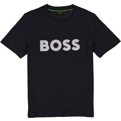 Boss Green Herren T-Shirt blau Baumwolle blau 3XL male Boss Green Herren T-Shirt blau Baumwolle blau 3XL male