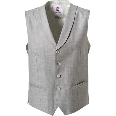 CG Herren Weste grau Schurwolle grau 58 male CG Herren Weste grau Schurwolle grau 58 male