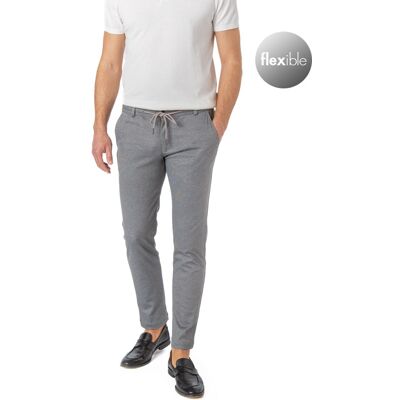 Bugatti Herren Chino grau Jersey grau 36/30 male Bugatti Herren Chino grau Jersey grau 36/30 male