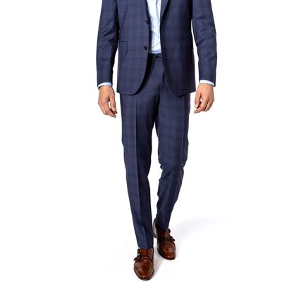 DRESSLER Herren Hose blau Schurwolle blau 52 male DRESSLER Herren Hose blau Schurwolle blau 52 male