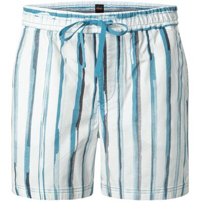 Boss Orange Herren Shorts blau Baumwolle blau 54 male Boss Orange Herren Shorts blau Baumwolle blau 54 male