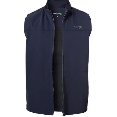Alberto Golf Herren Golfweste blau 3xDry unifarben blau M male Alberto Golf Herren Golfweste blau 3xDry unifarben blau M male
