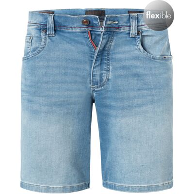 Bugatti Herren Jeansshorts blau Baumwoll-Stretch blau 46 male Bugatti Herren Jeansshorts blau Baumwoll-Stretch blau 46 male