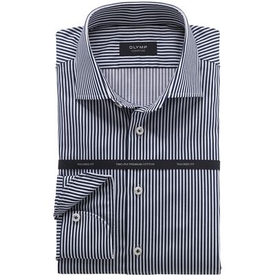 OLYMP Signature Herren Hemd blau Baumwolle blau 46 male OLYMP Signature Herren Hemd blau Baumwolle blau 46 male
