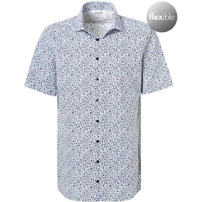 OLYMP Herren Kurzarmhemd blau Kent blau 44 male OLYMP Herren Kurzarmhemd blau Kent blau 44 male