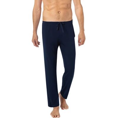 Novila Herren Pyjamahose blau Modal unifarben blau 50 (M) male Novila Herren Pyjamahose blau Modal unifarben blau 50 (M) male