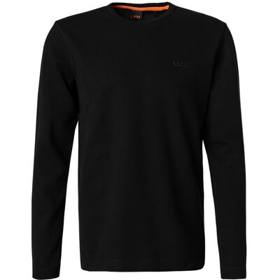 Boss Orange Herren Longsleeve schwarz Baumwolle schwarz S male Boss Orange Herren Longsleeve schwarz Baumwolle schwarz S male