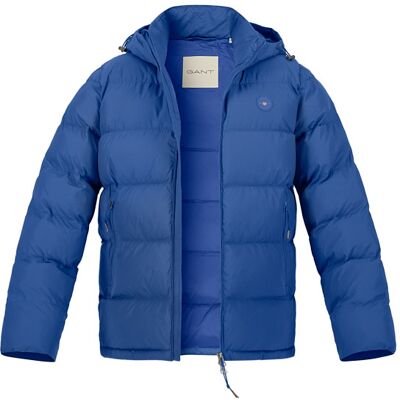 Gant Herren Steppjacke blau Mikrofaser unifarben blau L male Gant Herren Steppjacke blau Mikrofaser unifarben blau L male