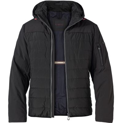 Bugatti Herren Steppjacke schwarz Mikrofaser schwarz 56 (XXL) male Bugatti Herren Steppjacke schwarz Mikrofaser schwarz 56 (XXL) male