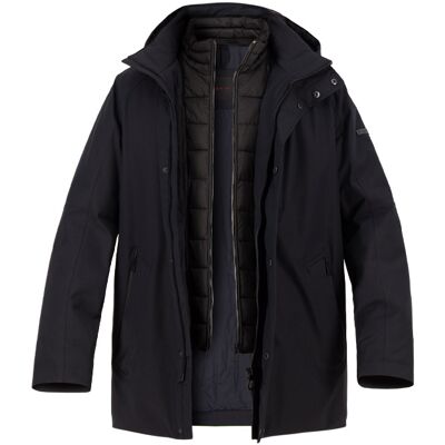 Bugatti Herren Jacke blau Mikrofaser unifarben blau 54 (XL) male Bugatti Herren Jacke blau Mikrofaser unifarben blau 54 (XL) male