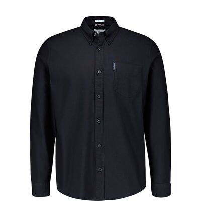 Ben Sherman Herren Hemd schwarz Baumwolle schwarz L male Ben Sherman Herren Hemd schwarz Baumwolle schwarz L male