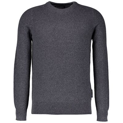 Marc O' Polo Pullover grau unifarben grau L male Marc O' Polo Pullover grau unifarben grau L male