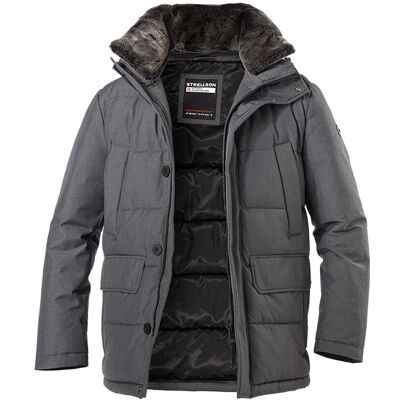 Strellson Herren Steppjacke grau Mikrofaser unifarben grau 46 (XS) male Strellson Herren Steppjacke grau Mikrofaser unifarben grau 46 (XS) male