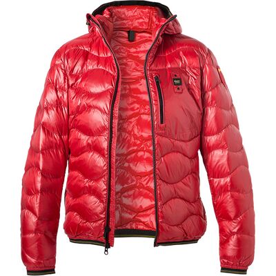 Blauer. USA Herren Daunenjacke rot Mikrofaser unifarben rot M male Blauer. USA Herren Daunenjacke rot Mikrofaser unifarben rot M male