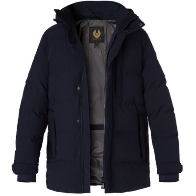 BELSTAFF Herren Daunenjacke blau Mikrofaser blau 56 (XXL) male BELSTAFF Herren Daunenjacke blau Mikrofaser blau 56 (XXL) male