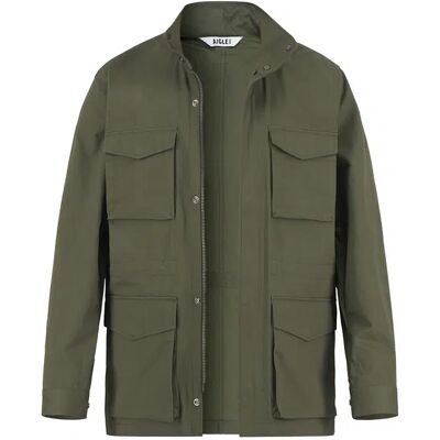 Aigle Herren Fieldjacket grün Baumwolle unifarben grün L male Aigle Herren Fieldjacket grün Baumwolle unifarben grün L male