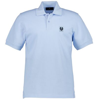 BELSTAFF Herren Polo-Shirt blau Baumwoll-Piqué blau XXL male BELSTAFF Herren Polo-Shirt blau Baumwoll-Piqué blau XXL male