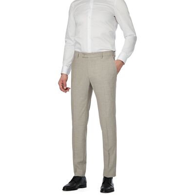 HECHTER PARIS Herren Hose beige Schurwoll-Stretch beige 106 male HECHTER PARIS Herren Hose beige Schurwoll-Stretch beige 106 male