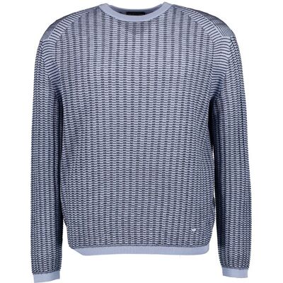 Giorgio Armani EMPORIO ARMANI Herren Pullover blau gestreift blau XXL male Giorgio Armani EMPORIO ARMANI Herren Pullover blau gestreift blau XXL male