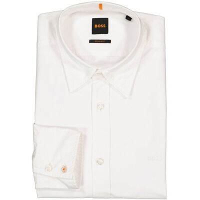 Boss Orange Herren Hemd weiß Baumwolle weiß XL male Boss Orange Herren Hemd weiß Baumwolle weiß XL male