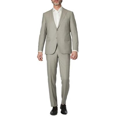 DRESSLER Herren Anzug beige Schurwolle beige 52 male DRESSLER Herren Anzug beige Schurwolle beige 52 male