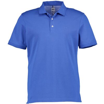 Brax Herren Polo-Shirt blau Baumwoll-Piqué blau XXL male Brax Herren Polo-Shirt blau Baumwoll-Piqué blau XXL male