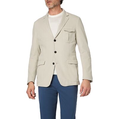 HACKETT Herren Sakko beige Baumwolle beige 48 male HACKETT Herren Sakko beige Baumwolle beige 48 male
