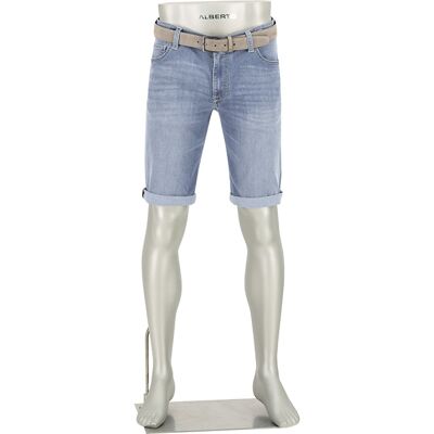 Alberto Bike Herren Jeansshorts blau Baumwoll-Stretch blau Onesize male Alberto Bike Herren Jeansshorts blau Baumwoll-Stretch blau Onesize male