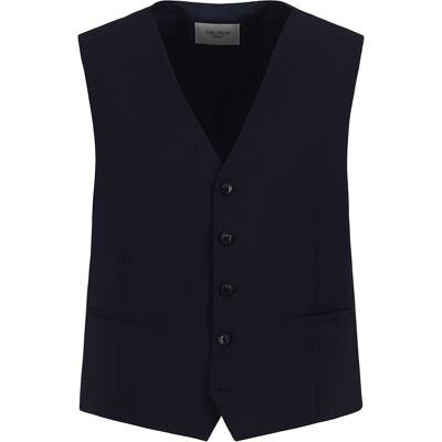 Carl Gross Herren Weste blau blau 56 male Carl Gross Herren Weste blau blau 56 male