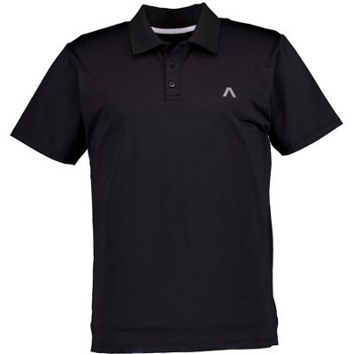 Alberto Golf Herren Polo-Shirt schwarz schwarz M male Alberto Golf Herren Polo-Shirt schwarz schwarz M male