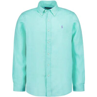 Polo Ralph Lauren Herren Hemden grün Leinen grün L male Polo Ralph Lauren Herren Hemden grün Leinen grün L male