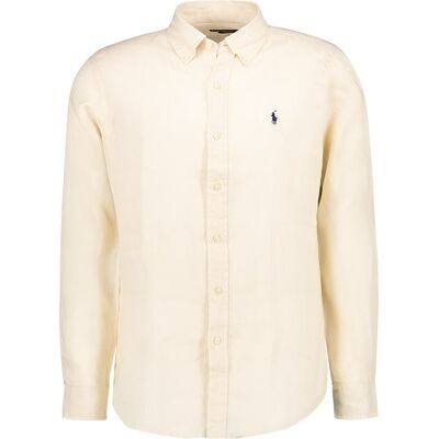 Polo Ralph Lauren Herren Hemden weiß Leinen weiß M male Polo Ralph Lauren Herren Hemden weiß Leinen weiß M male